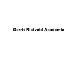 Gerrit Rietveld Academie